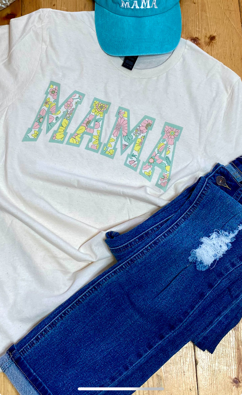 Floral Mama Graphic Tee