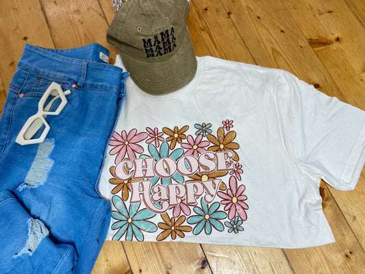 Choose Happy Graphic Tee