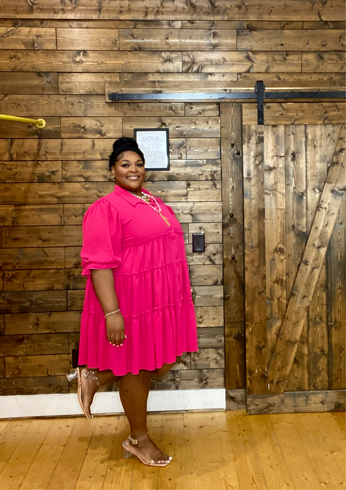 Top Tier Ruffle Dress